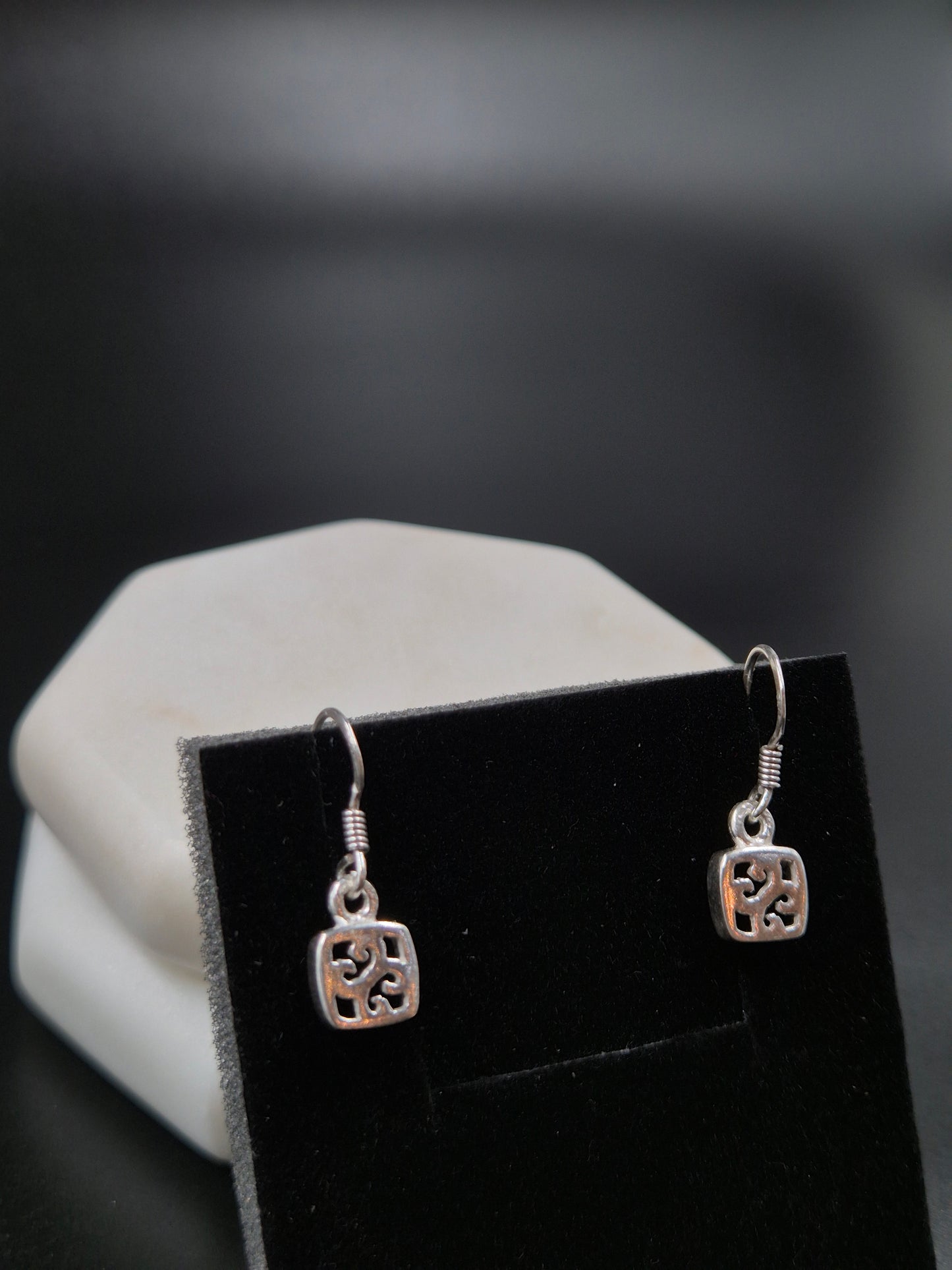 Silver Hanging Earrings