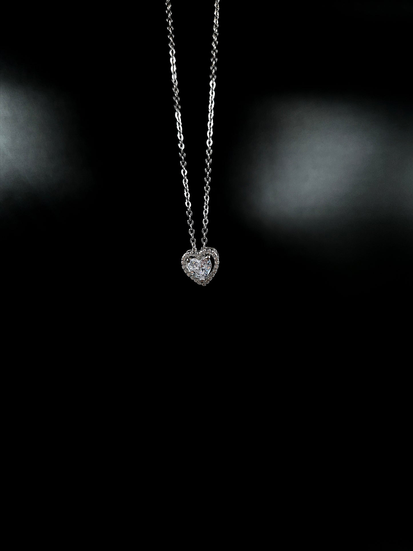Small heart shaped zarkan Necklace