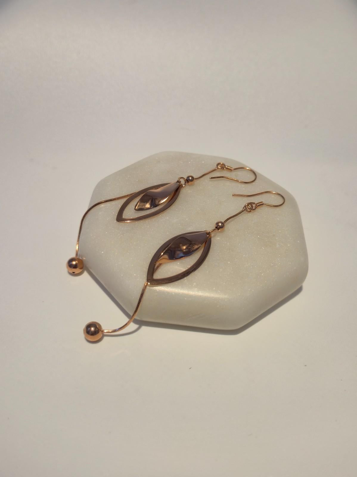 Silver Dropping Dangle