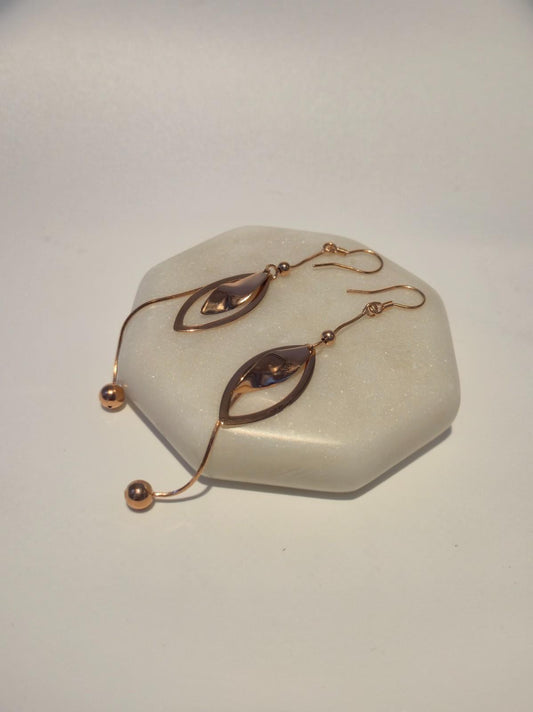 Silver Dropping Dangle