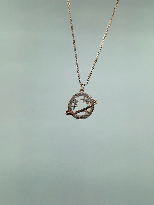 Saturn Necklace