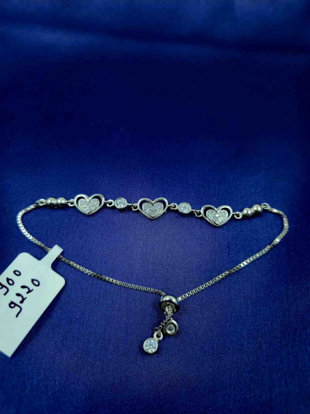Hearts Adjustable Bracelet