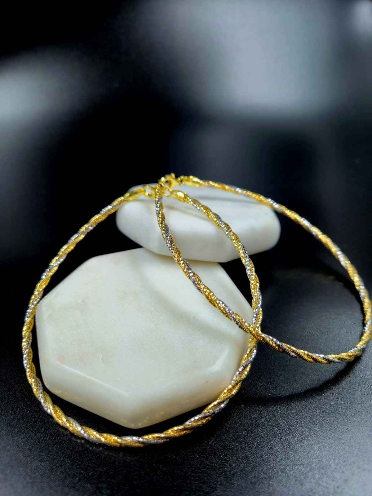 Dual Colour Italian Anklet