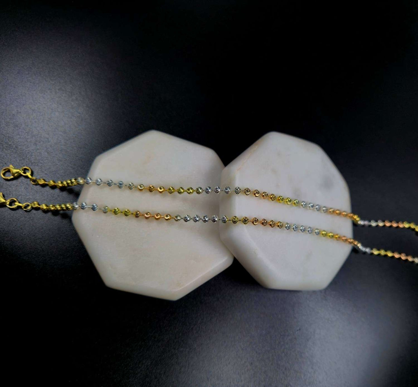 Triple Colour Anklet