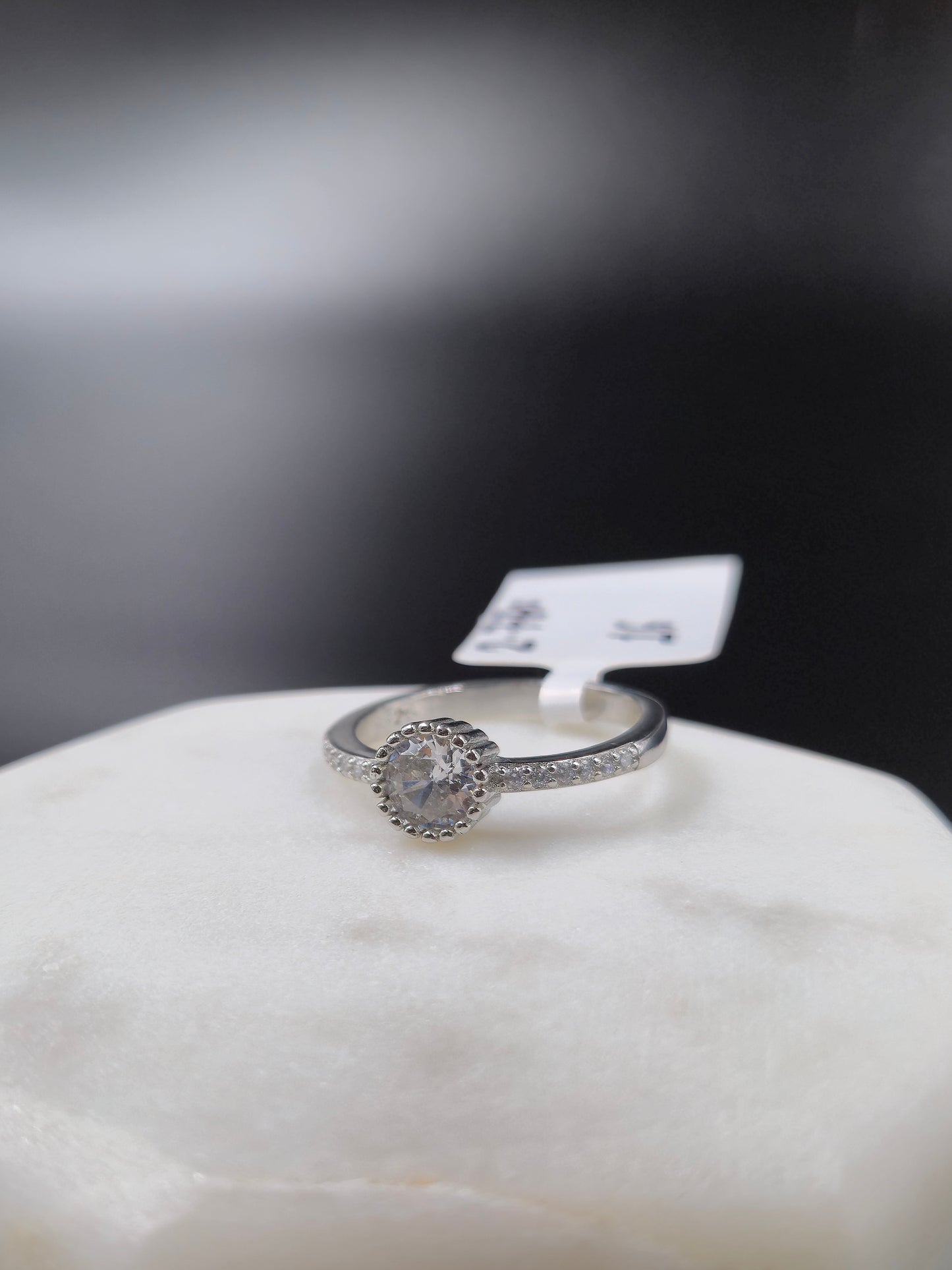 925 Silver ring with stones