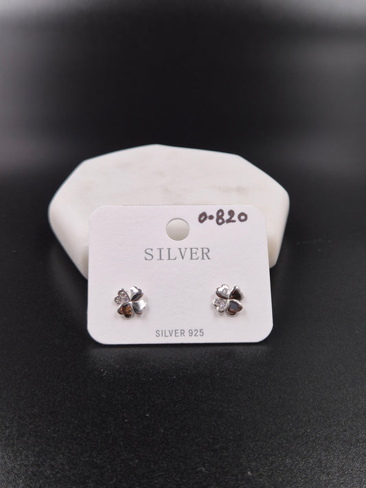 Leaf 925 Silver Earrings
