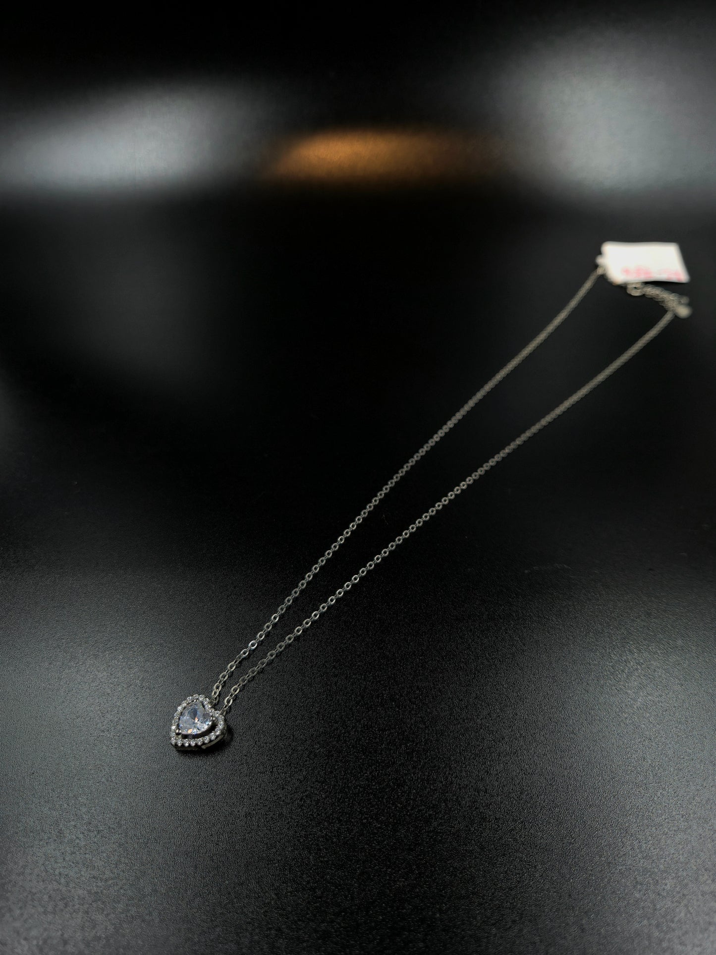 Small heart shaped zarkan Necklace