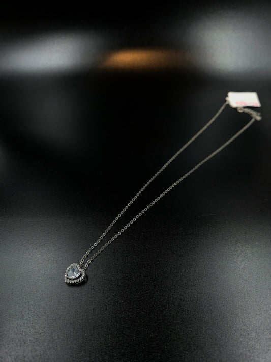 Small heart shaped zarkan Necklace