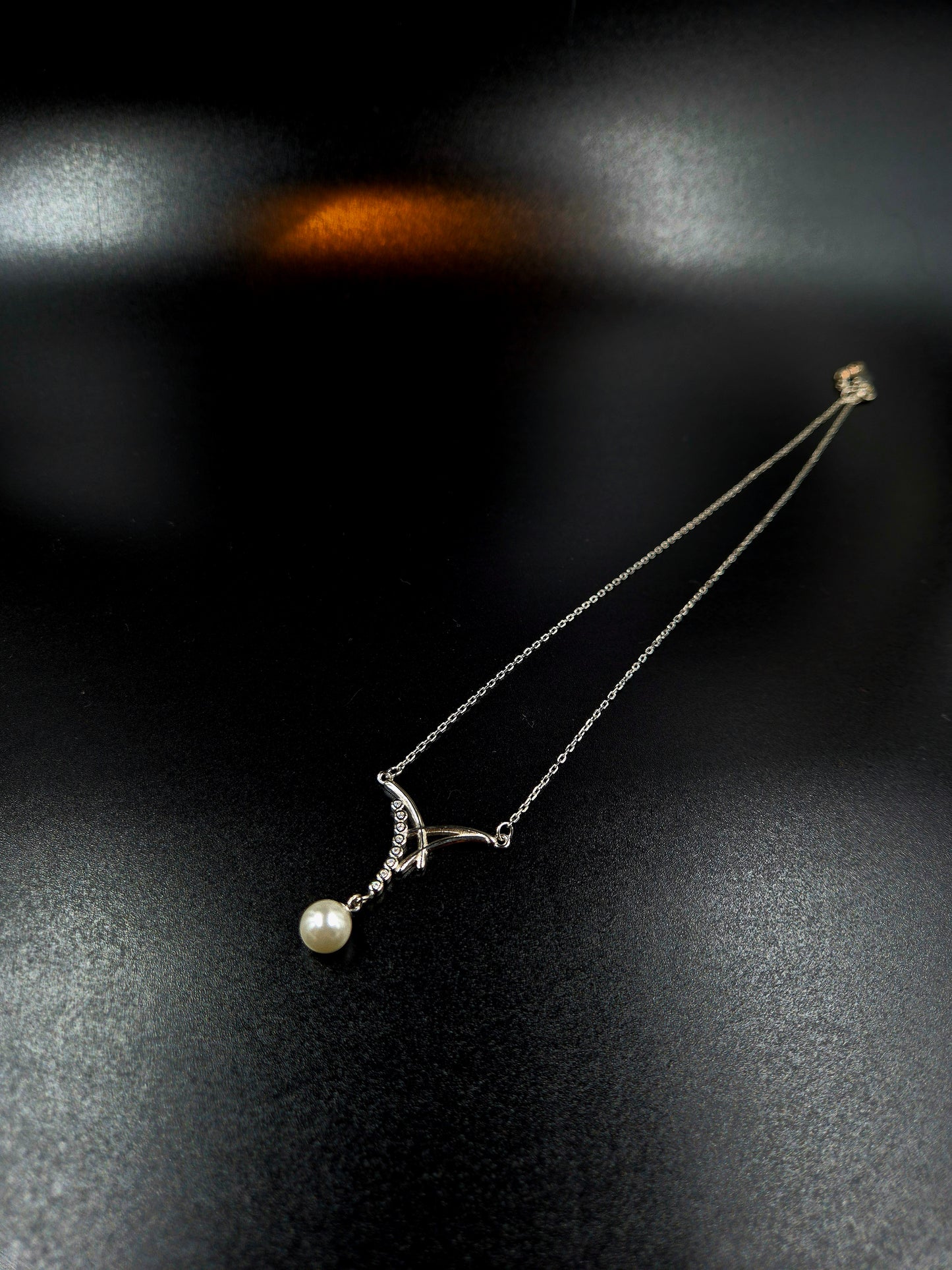 Pearl Silver Necklace