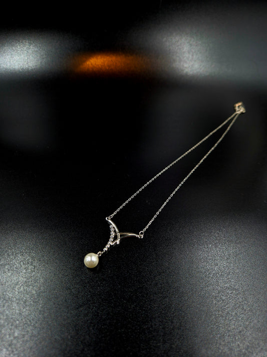 Pearl Silver Necklace
