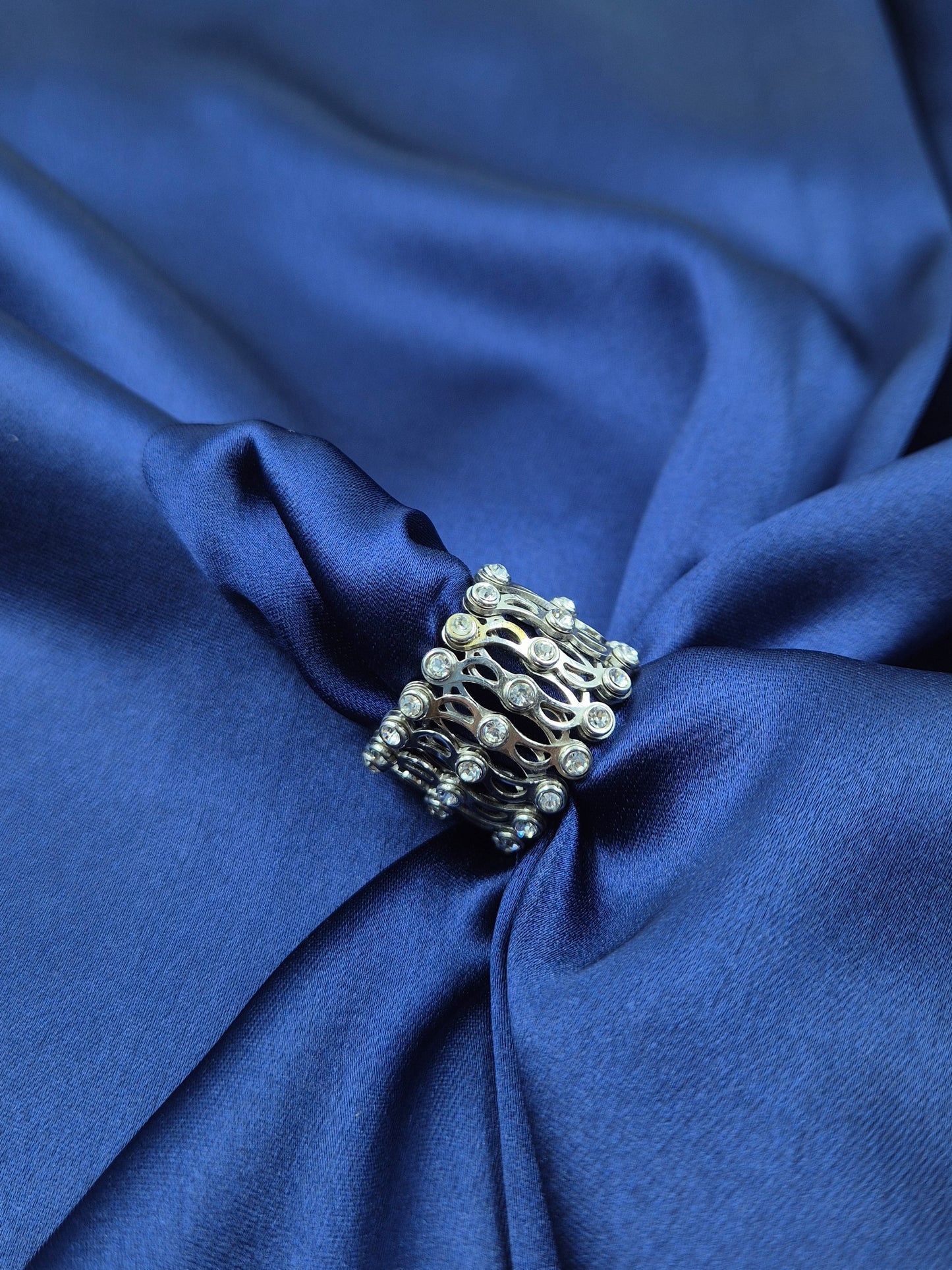 Silver Convertible Ring and Bracelet