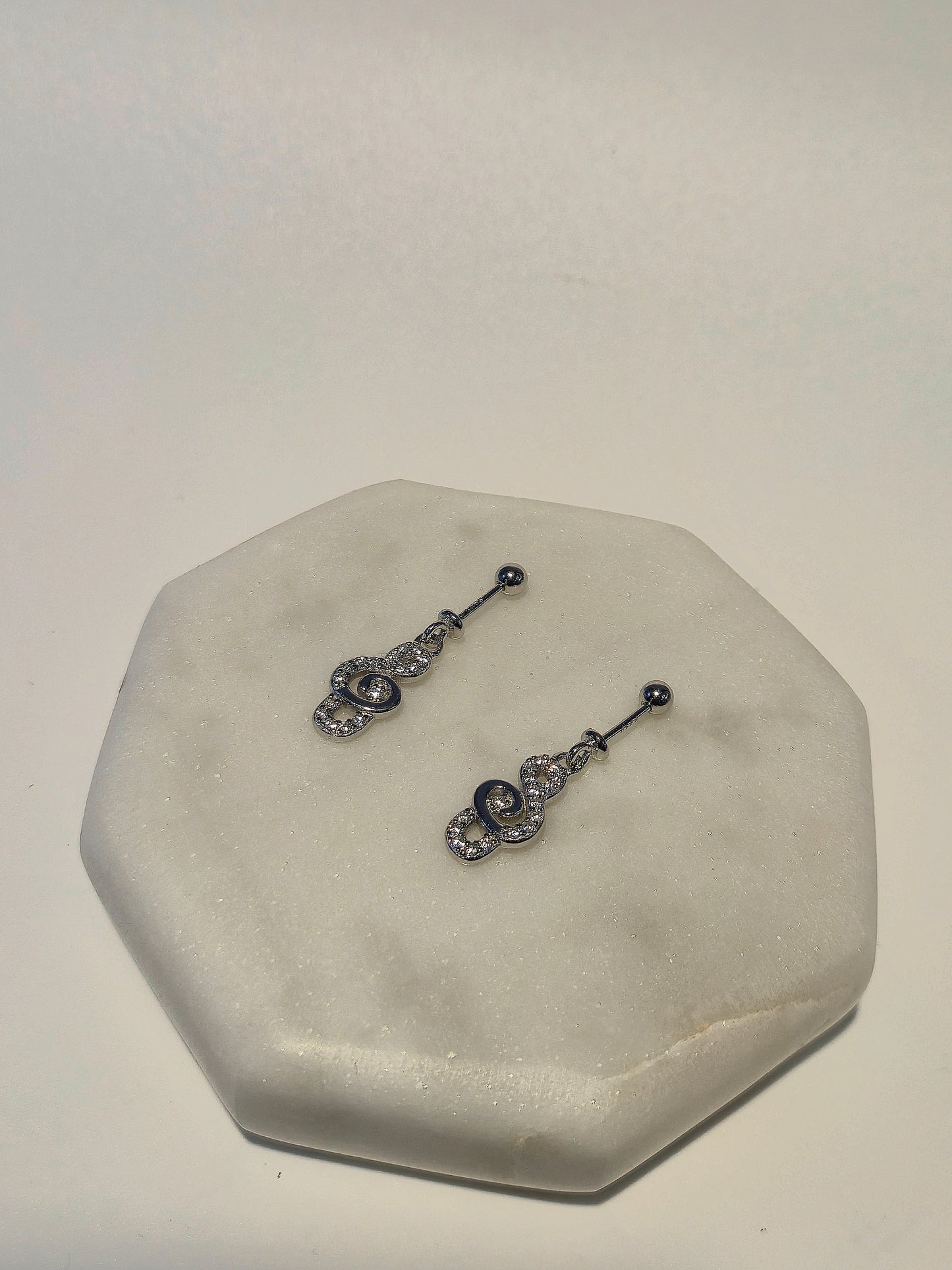 Treble-Clef Sterling silver Helix Earring