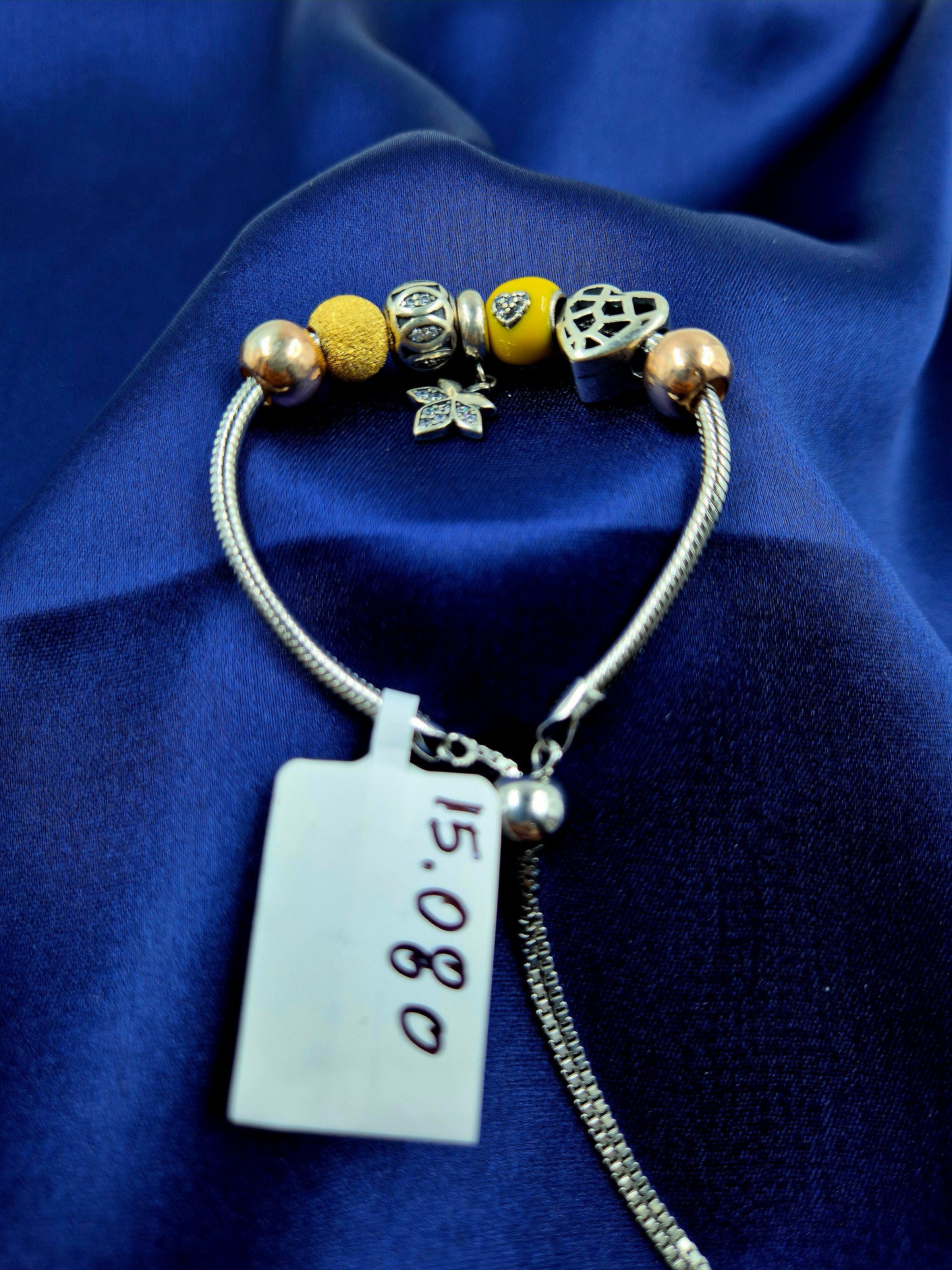 Yellow Silver Bracelet