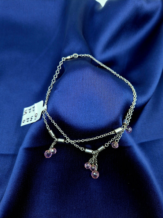 Sleek Chain Silver Bracelet