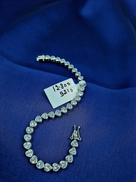Heart Zarkan Silver Bracelet
