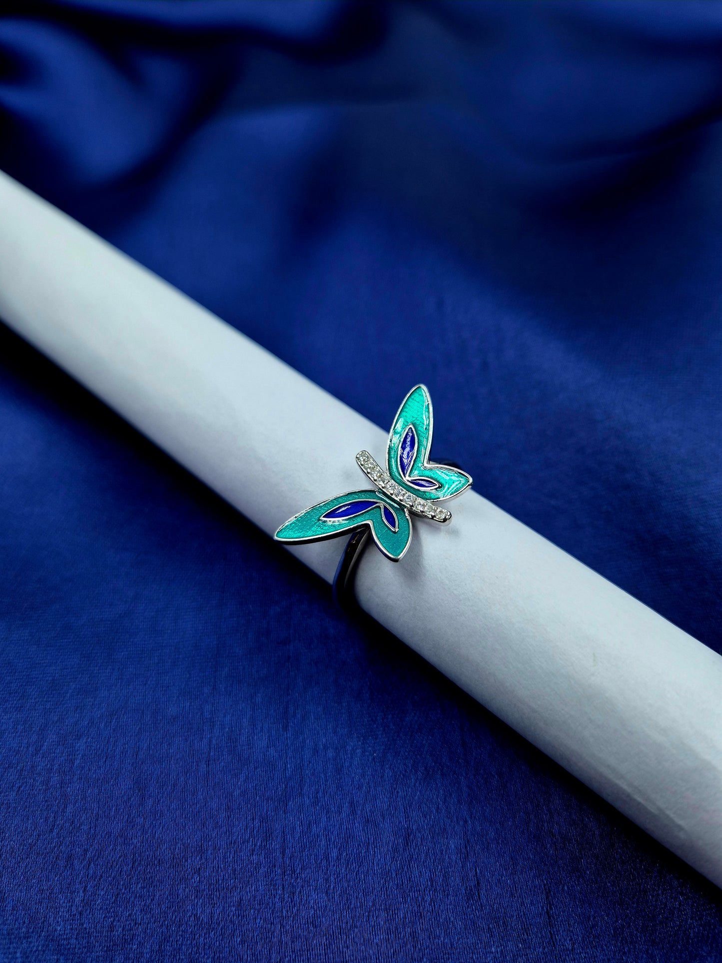 Butterfly Silver ring