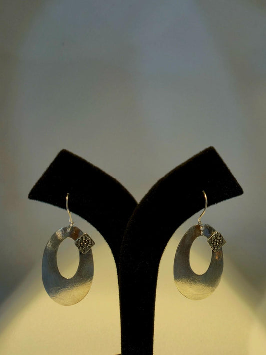 Vintage Oval Dangles