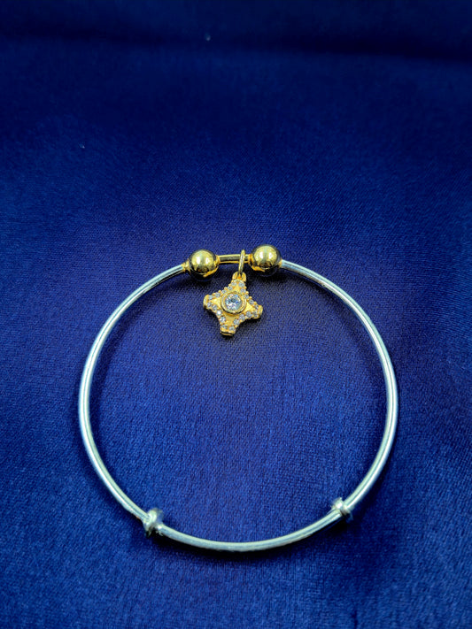 Gold Colour charm Baby Bracelet
