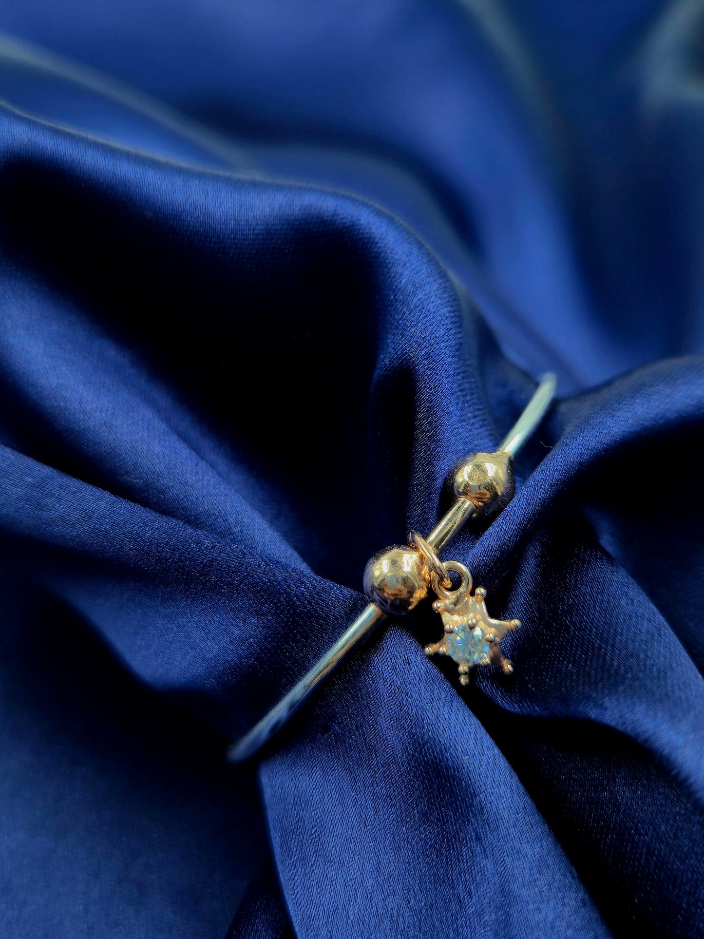 Rose Gold Star Charm Baby Bracelet