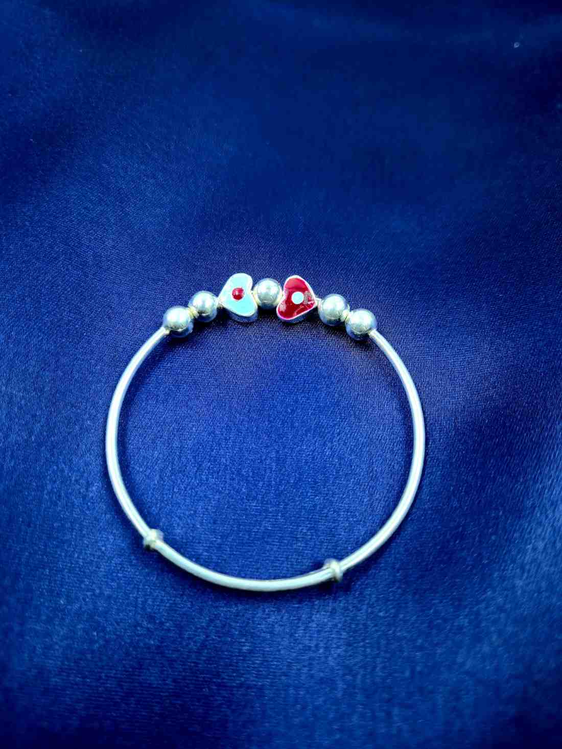 Dual Heart Baby Bracelet