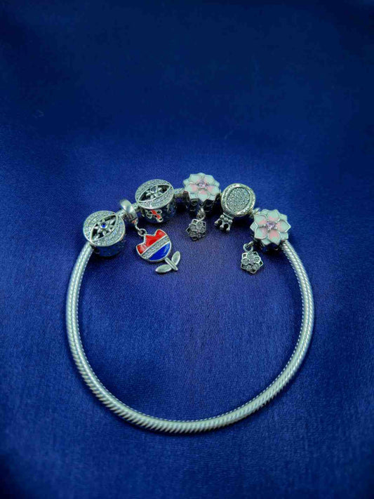 Flower Pandora Bracelet
