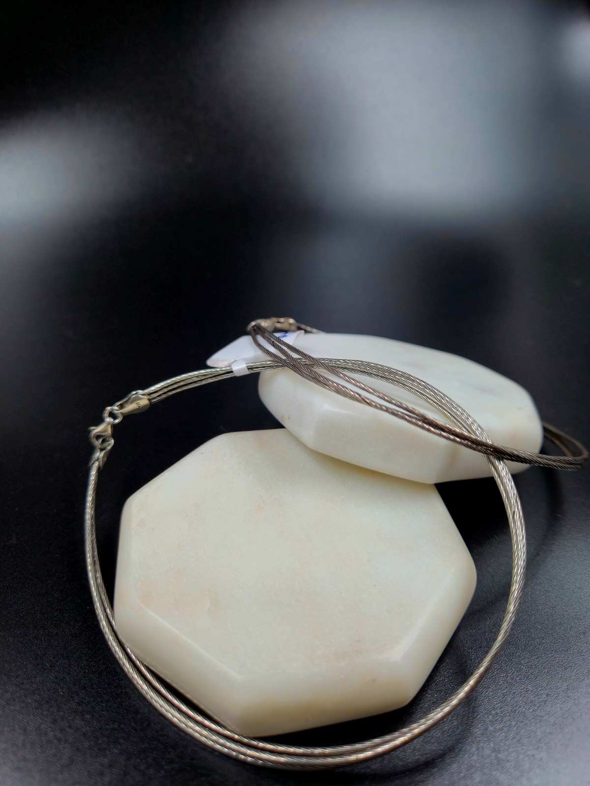 Triple Line Italian Anklet