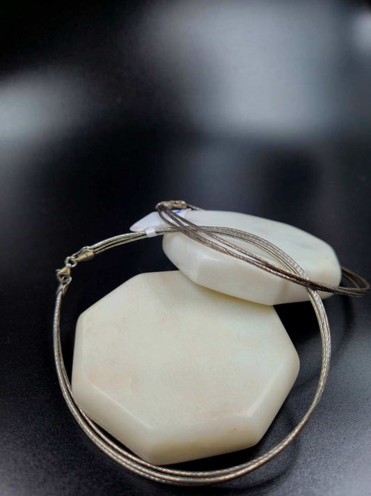 Triple Line Italian Anklet