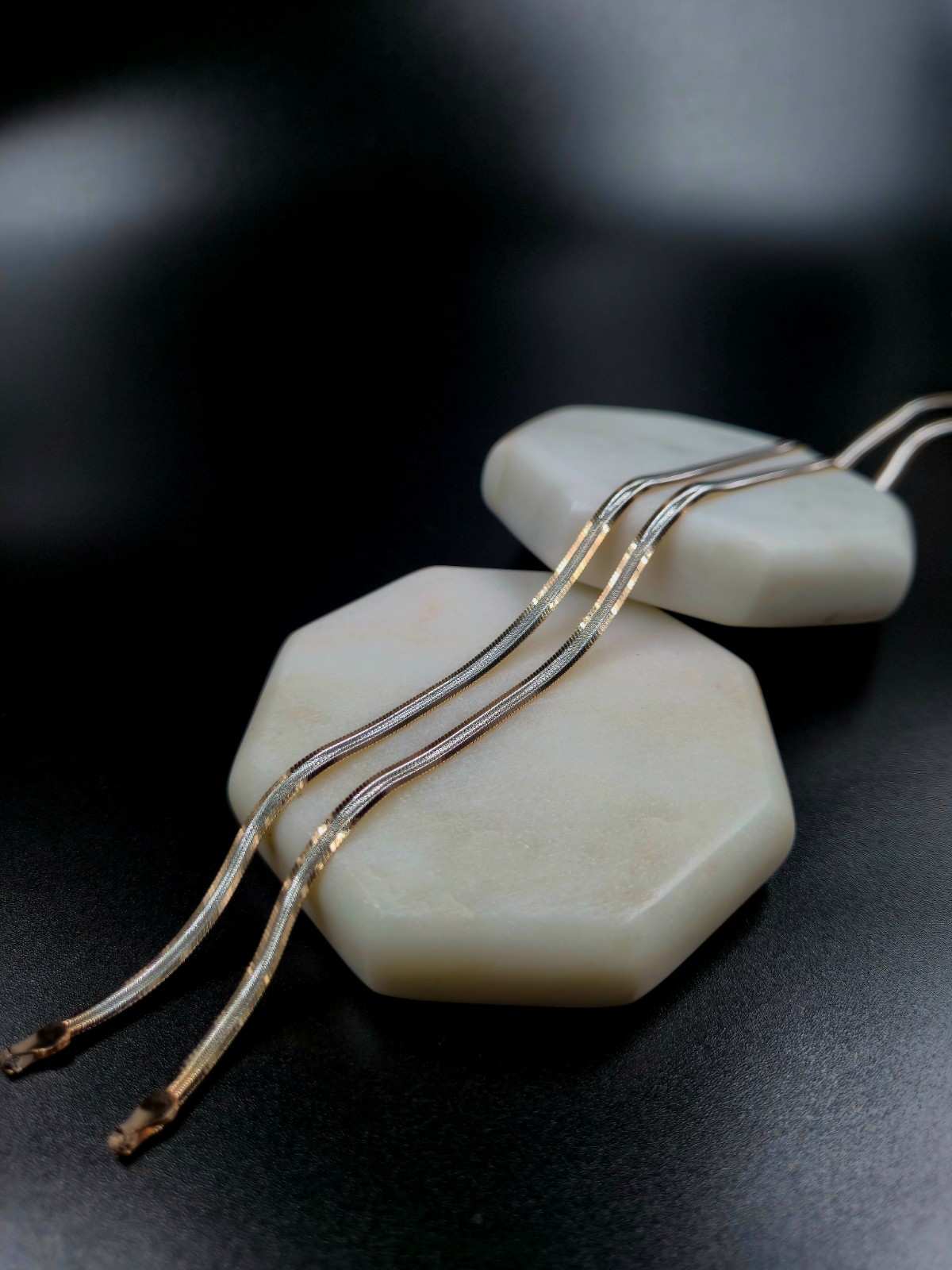 Solid Stripe Design Anklet