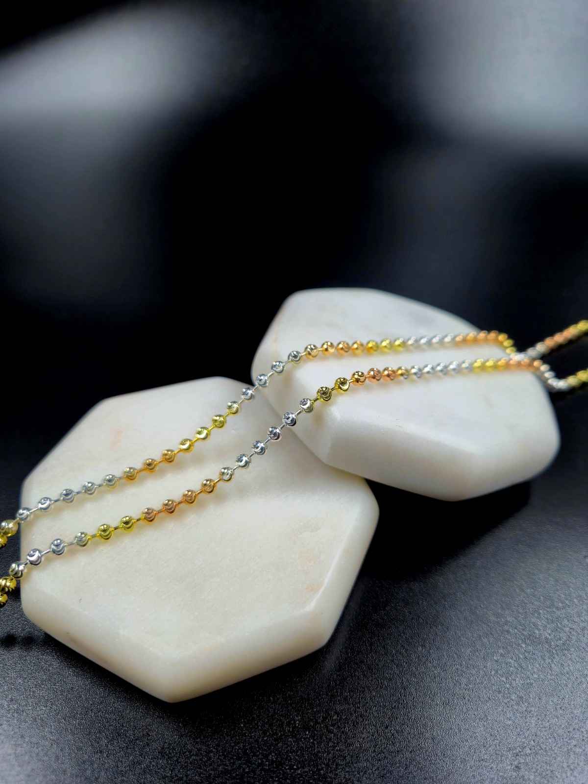 Triple Colour Anklet