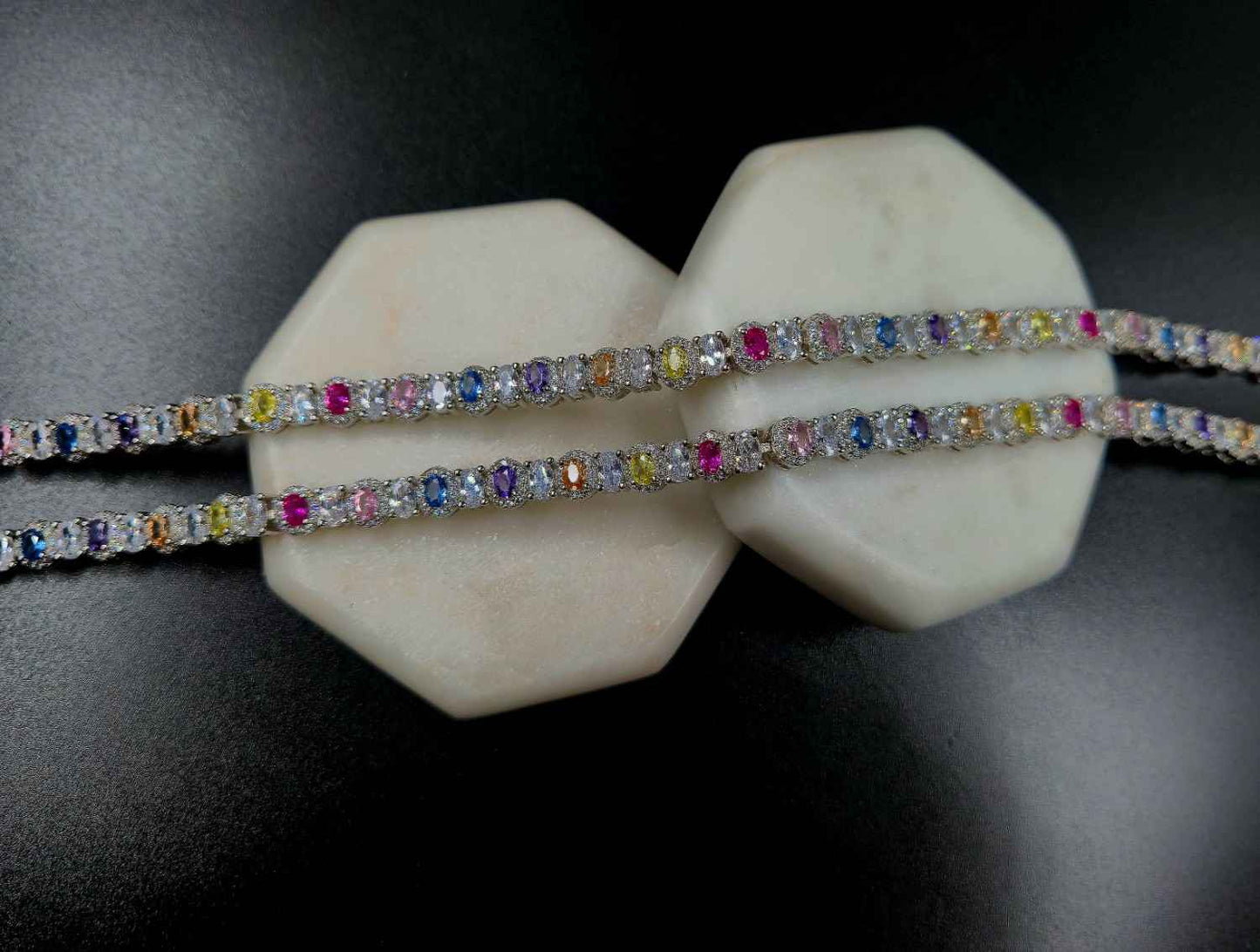 Multi Colour Anklet