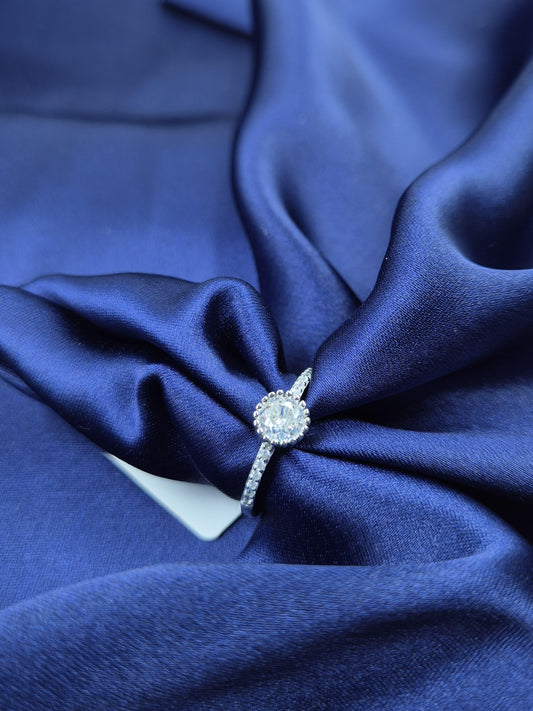 925 Silver ring with stones