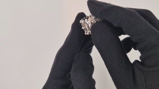 Silver Convertible Ring and Bracelet